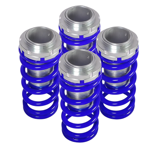 Adjustable Coilover Sleeve Kit - Honda Civic (1988-2000) - Blue // ホンダ シビック 調節可能 車高調キット