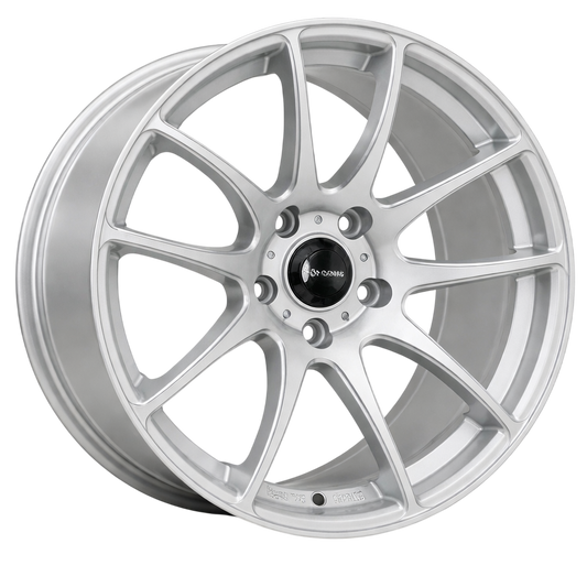 Vors TR4 17x8 +35mm - Silver Machined Face // ヴォルス TR4 軽量ホイール
