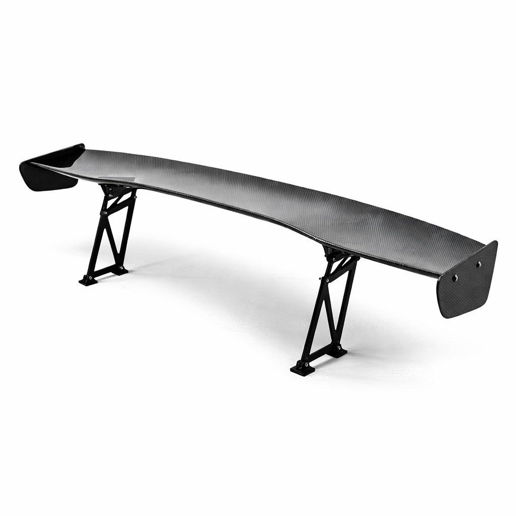 SEIBON Carbon Fiber GT-Style Rear Wing (70.5" Universal) // セイボン カーボンファイバー GTウィング