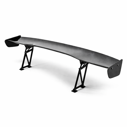 SEIBON Carbon Fiber GT-Style Rear Wing (70.5" Universal) // セイボン カーボンファイバー GTウィング